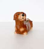Cute Dachshund Planter Brown 20cm