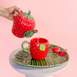Strawberry Mug Red 9cm