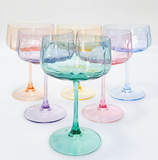 Tillie Coupe Glass Pink 16cm