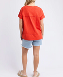 Foxwood Allison Tee - Tangelo