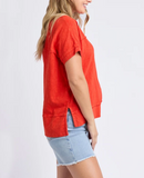 Foxwood Allison Tee - Tangelo