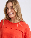 Foxwood Allison Tee - Tangelo