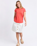 Foxwood Signature Tee - Tangelo