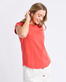 Foxwood Signature Tee - Tangelo