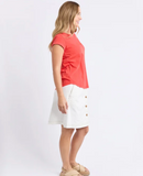 Foxwood Signature Tee - Tangelo