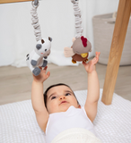 Stroller Toy 2pk - Cow & Chicken