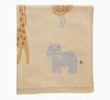 Jacquard Blanket - Wild Safari
