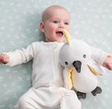 Knitted Toy - Colin the Cockatoo