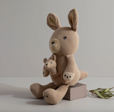 Knitted Toy - Kylie the Kangaroo
