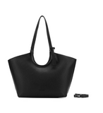 Black Caviar Design Cielo 3 Piece Handbag Tote - Black