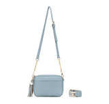 Black Caviar Designs - Indie Crossbody Bag - Ocean Breeze Blue