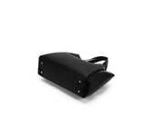 Black Caviar Designs -Sylvie 2 Piece Computer Crossbody Tote Bag - Black