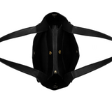 Black Caviar Designs -Sylvie 2 Piece Computer Crossbody Tote Bag - Black