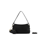 Black Caviar Designs Messina East West Shoulder Bag - Black