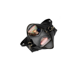 Black Caviar Designs Messina East West Shoulder Bag - Black