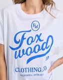 Foxwood California Tee - White