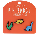 I Saw This Pin Badge - Assorted Designs