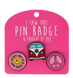 I Saw This Pin Badge - Assorted Designs