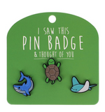 I Saw This Pin Badge - Assorted Designs