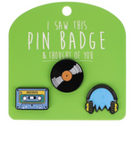 I Saw This Pin Badge - Assorted Designs