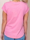 Foxwood Signature Tee - Bubblegum Pink