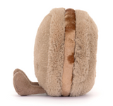 Jellycat Amuseables Mona Macaron - Brown