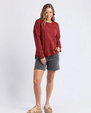 Foxwood Jayne Throw on Top - Russet Brown