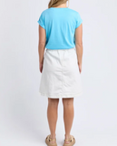 Foxwood Manly Tee - Azure Blue