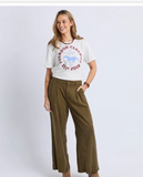Foxwood Dakota Pant - Dark Olive