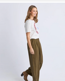 Foxwood Dakota Pant - Dark Olive