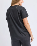Foxwood Rodeo Tee - Washed Black