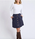 Foxwood Amanda Skirt - Navy