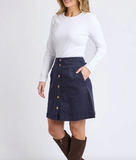 Foxwood Amanda Skirt - Navy