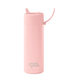 Frank Green - Ceramic Reusable Bottle Flip Straw Lid 20oz Blushed`