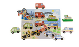 Wooden Chunky Aussie Transport Vehicle Puzzle