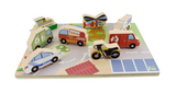 Wooden Chunky Aussie Transport Vehicle Puzzle