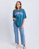 Foxwood Interval Tee - Ocean W Neon Pink
