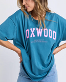 Foxwood Interval Tee - Ocean W Neon Pink