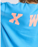 Foxwood Interval Crew - Bright Blue W Orange