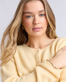 Foxwood Murphy Knit Cardigan - Egg Shell