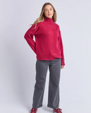 Foxwood Stellar Knit - Rhubarb Red