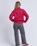 Foxwood Stellar Knit - Rhubarb Red