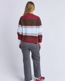 Foxwwod Eugene Stripe Cardi - Multi