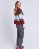 Foxwwod Eugene Stripe Cardi - Multi