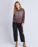 Foxwood Nordic Vest - Chocolate
