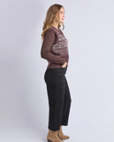 Foxwood Nordic Vest - Chocolate