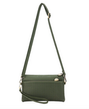 Black Caviar Designs Nina Clutch - Dark Olive