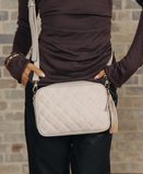 Black Caviar Designs Maxine Crossbody Bag - Oatmeal