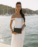 Black Caviar Designs Jessie Crossbody/ Clutch - Coco