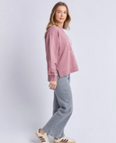 Foxwood Established Rose Crew - Dusty Rose